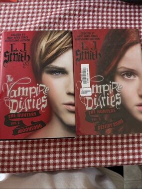 Two Vampire Diaries books